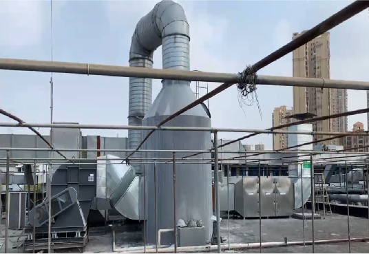 松下.万宝（广州）电熨斗有限公司废气处理工程